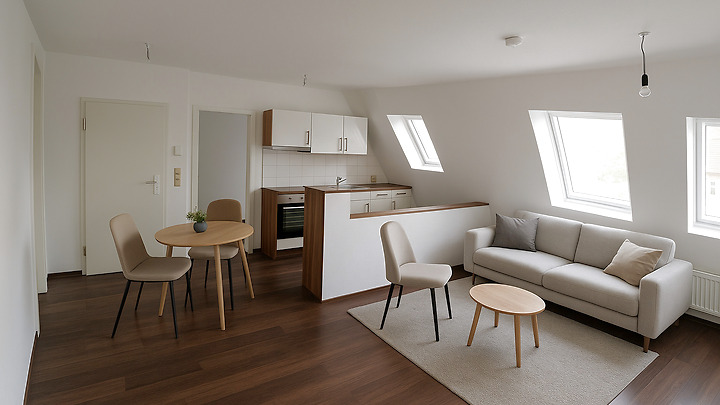 3 room apartment in Hamburg - Harburg, furnished, temporary