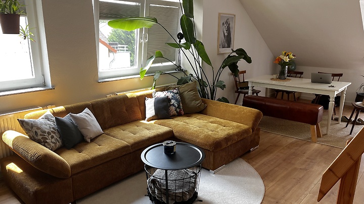 2½ Zimmer-Wohnung in Mainz - Marienborn, möbliert, auf Zeit