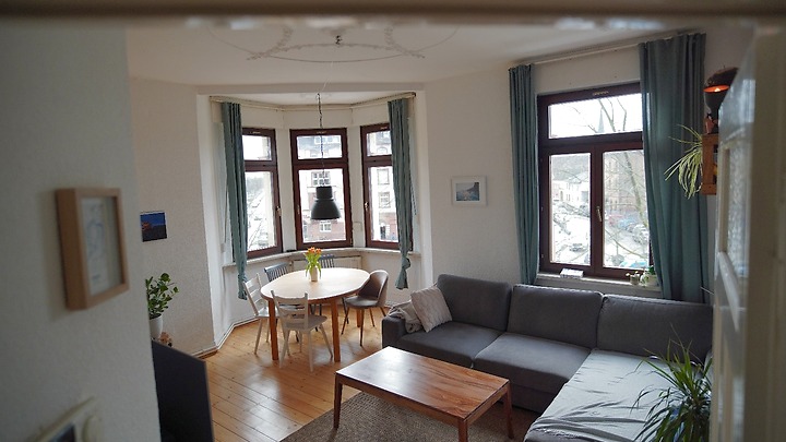 3 Zimmer-Wohnung in Mainz-Kastel, möbliert, auf Zeit