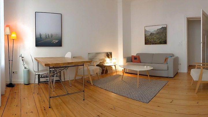 3 Zimmer-Wohnung in Berlin - Prenzlauer Berg, möbliert, auf Zeit