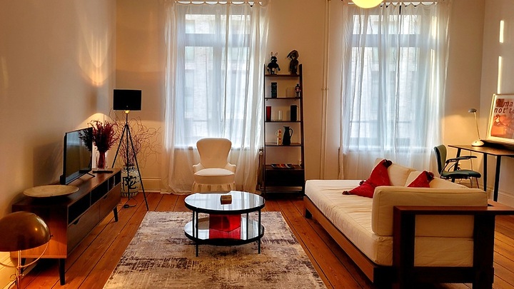 2 room apartment in Hamburg - St. Georg, furnished