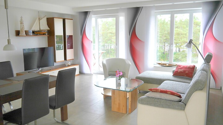 3 room apartment in Ostseebad Binz, furnished