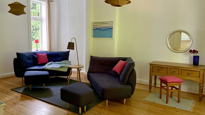 3 Zimmer-Wohnung in Hamburg - Blankenese, möbliert, auf Zeit