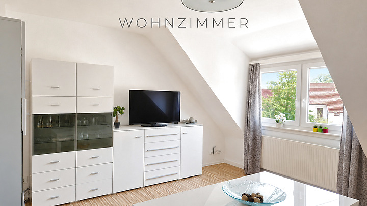 3 room attic apartment in Mainz - Bretzenheim, furnished