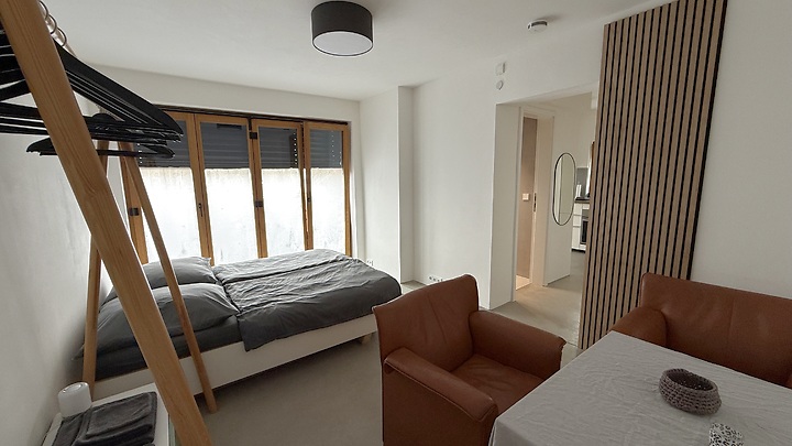 1½ Zimmer-Wohnung in Stuttgart - Heslach, möbliert, auf Zeit