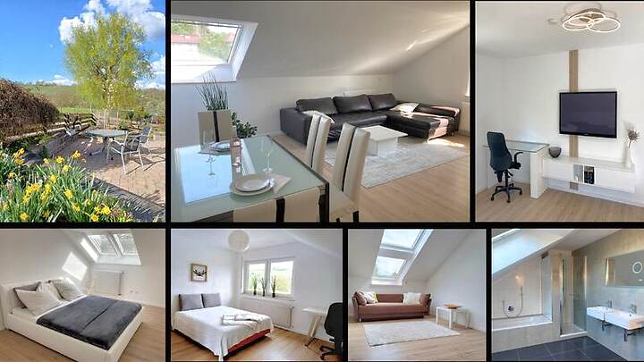 3 Zimmer-Wohnung in Bensheim, möbliert